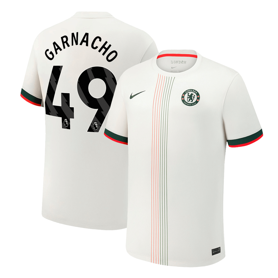 Maillot de foot extérieur GARNACHO #49 Chelsea Homme 2025/26