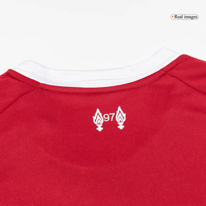 Maillot de football domicile manches longues homme Liverpool 2025/26
