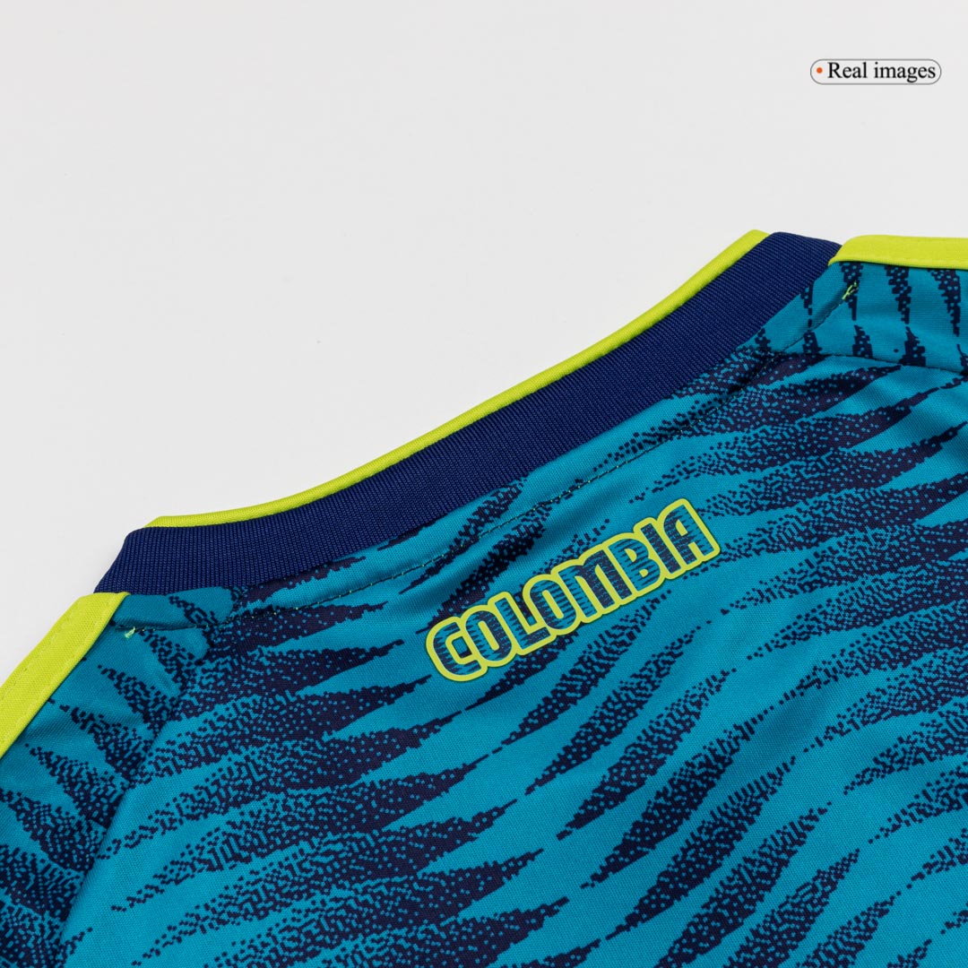 Ensemble maillot de foot extérieur Colombie Coupe du Monde 2026 pour enfant