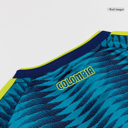Ensemble maillot de foot extérieur Colombie Coupe du Monde 2026 pour enfant