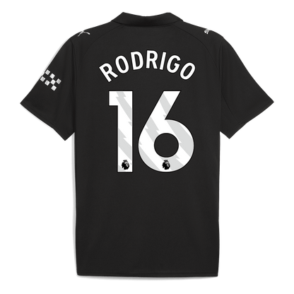 Maillot de Foot Extérieur RODRIGO #16 Homme Manchester City 2025/26