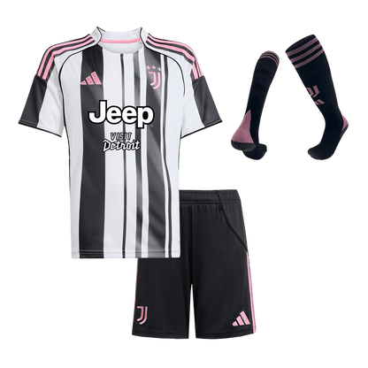 Ensemble complet maillot de foot domicile enfant Juventus 2025/26