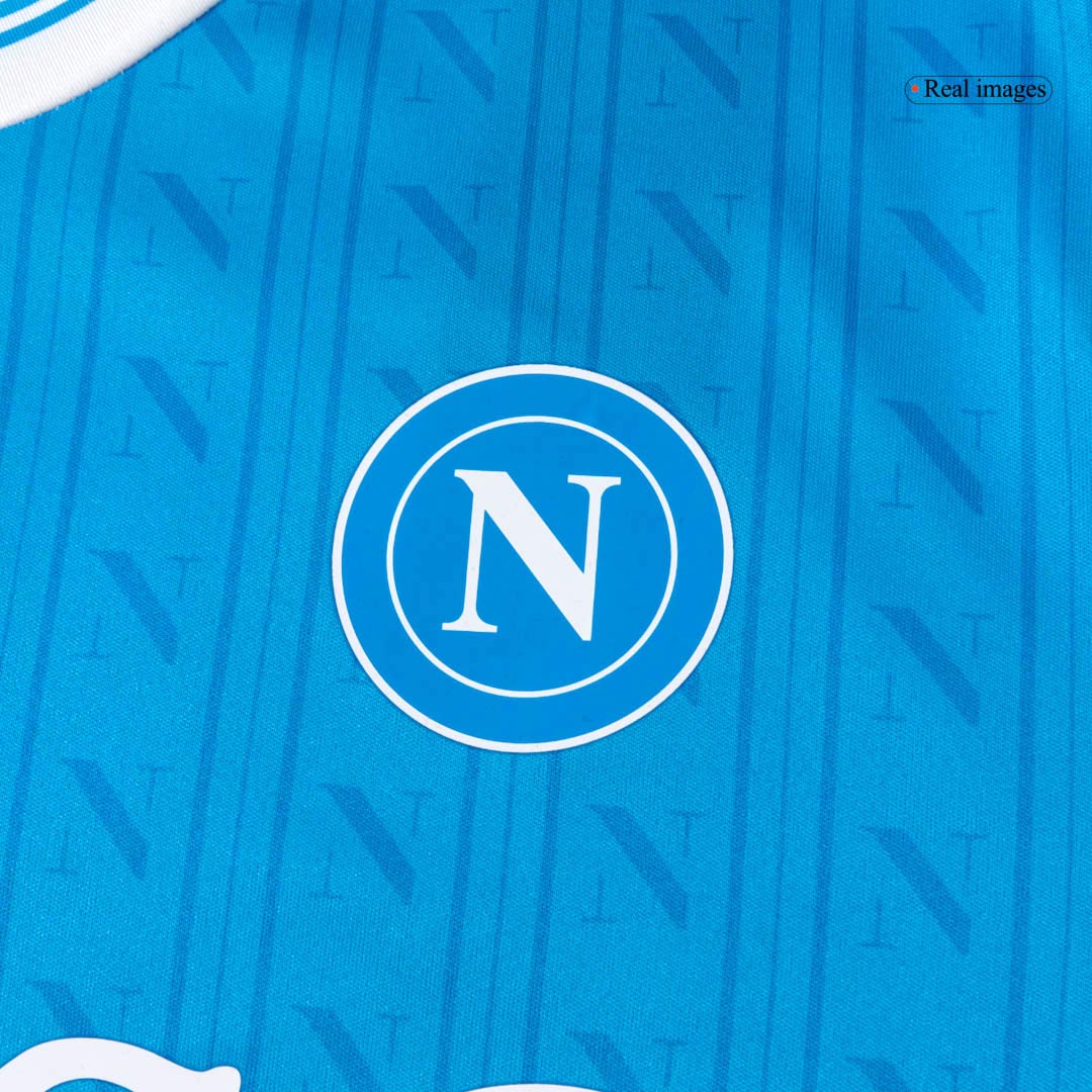 Maillot de foot domicile homme LUKAKU #9 Napoli 2025/26
