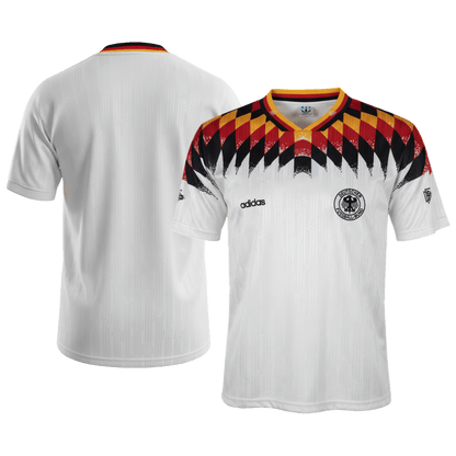 Maillot de football rétro domicile homme Allemagne 1994
