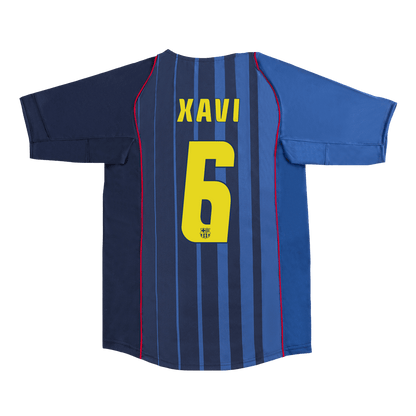 Maillot de foot extérieur rétro XAVI #6 Homme Barcelone 2004/05