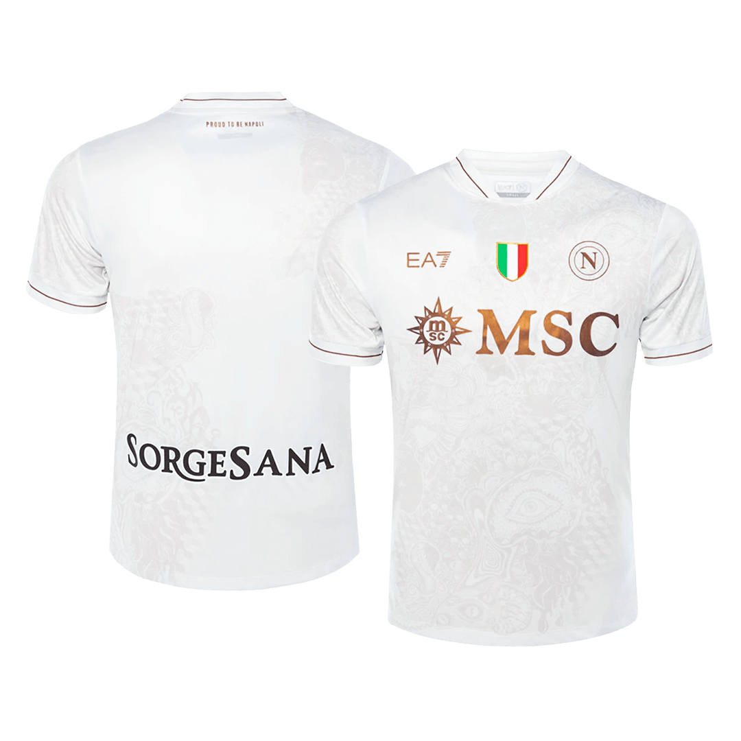 Ensemble maillot de football extérieur Napoli 2025/26 pour homme