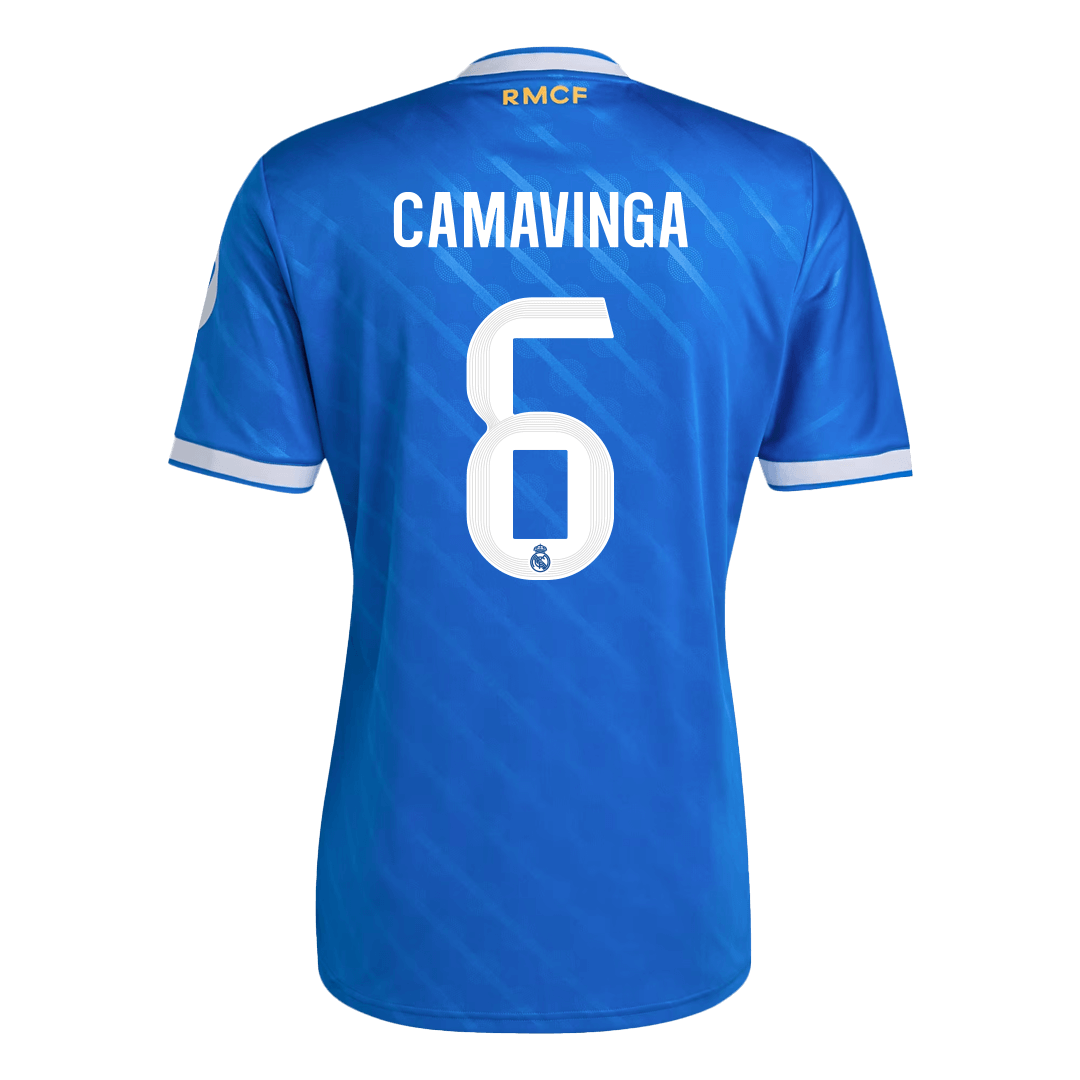 Maillot de Foot CAMAVINGA #6 Homme Real Madrid Extérieur 2025/26