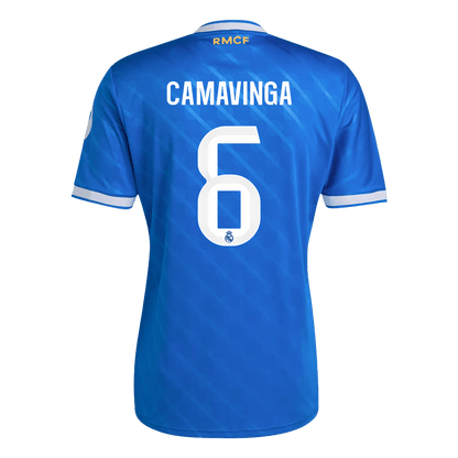 Maillot de Foot CAMAVINGA #6 Homme Real Madrid Extérieur 2025/26