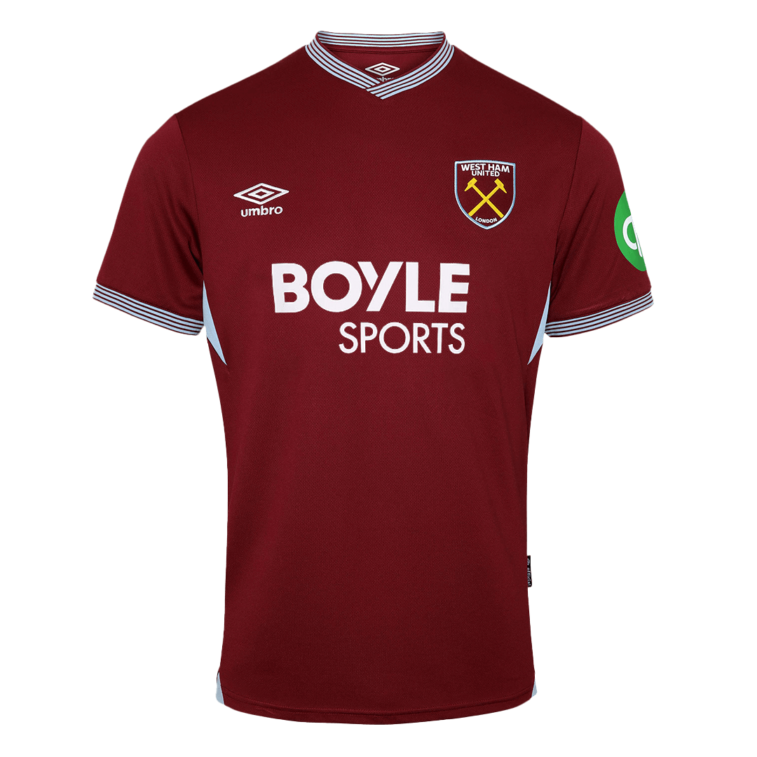 Maillot de football domicile West Ham United 2025/26 pour homme