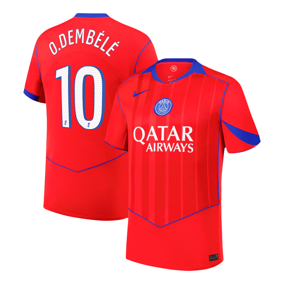 O.DEMBÉLÉ #10 Maillot de foot third extérieur Homme PSG 2025/26
