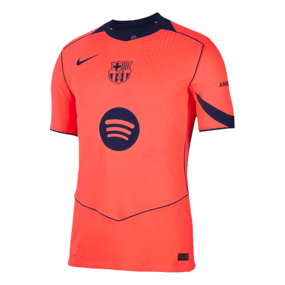 F.DE JONG #21 Maillot de Foot Homme Barcelone LDC 2025/26 Version Joueur Troisième Extérieur - Coupe Ajustée