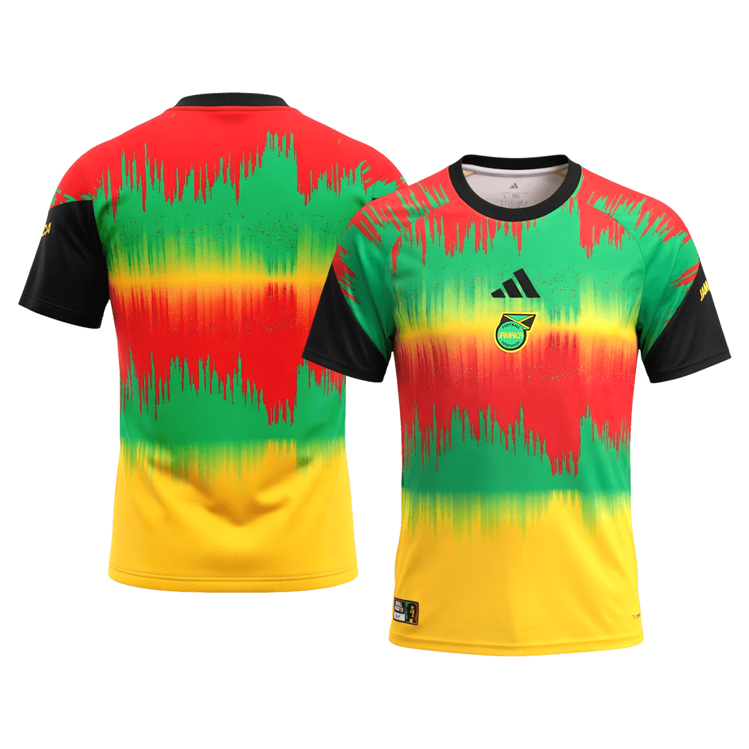 Maillot de football d'avant-match Homme Jamaïque Coupe du Monde 2026