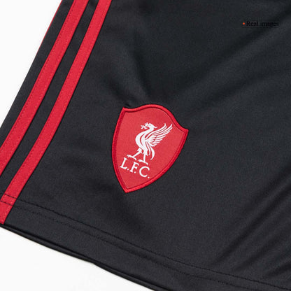 Ensemble maillot de football extérieur Liverpool 2025/26 pour homme
