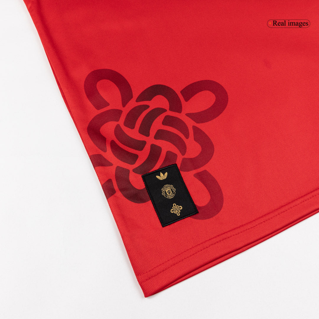 Maillot de foot à manches longues Manchester United 2025/26 pour homme