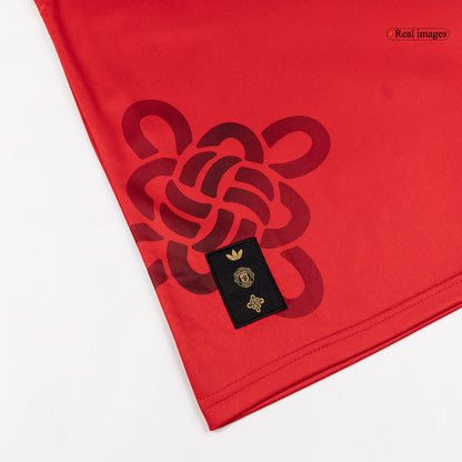 Maillot de foot à manches longues Manchester United 2025/26 pour homme