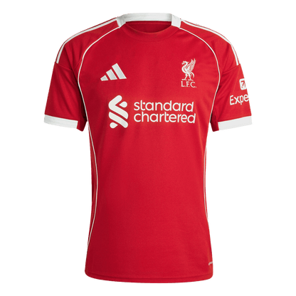 Maillot de football domicile homme Liverpool 2025/26 WIRTZ #7