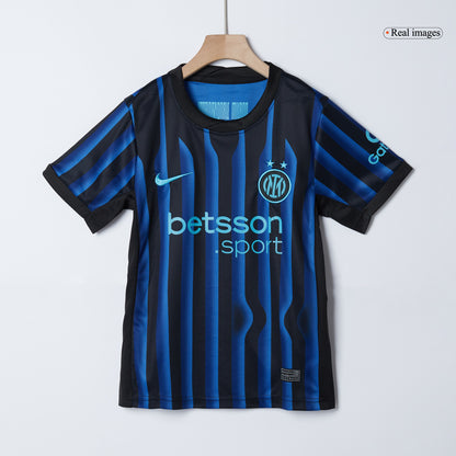 Ensemble maillot de foot domicile enfant Inter Milan 2025/26