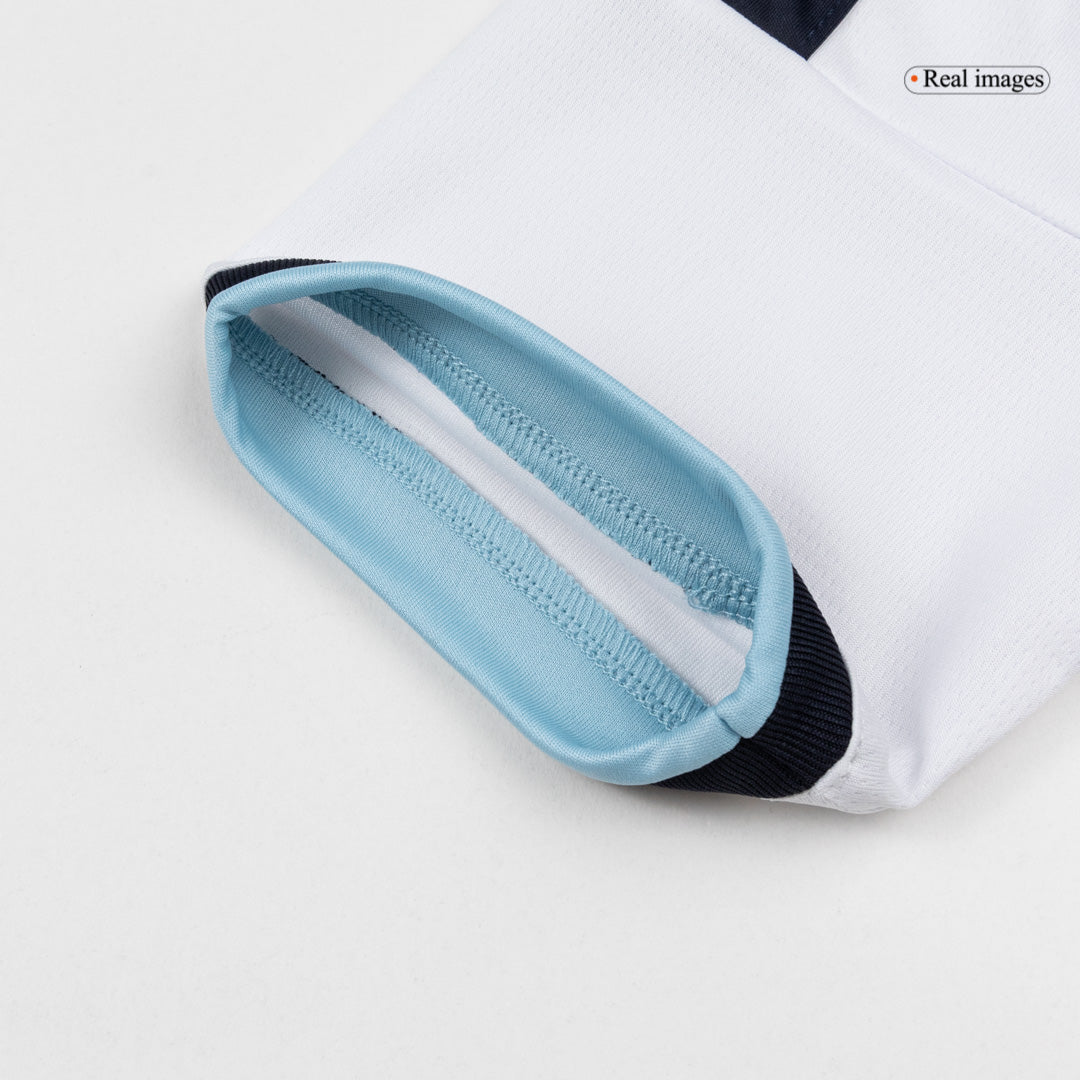 Ensemble maillot de foot domicile Argentine Coupe du Monde 2026 pour enfant [PREMIUM]