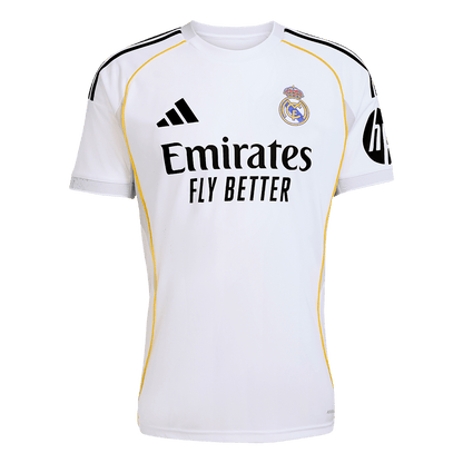 Maillot de football domicile Real Madrid 2025/26 pour homme [PREMIUM]