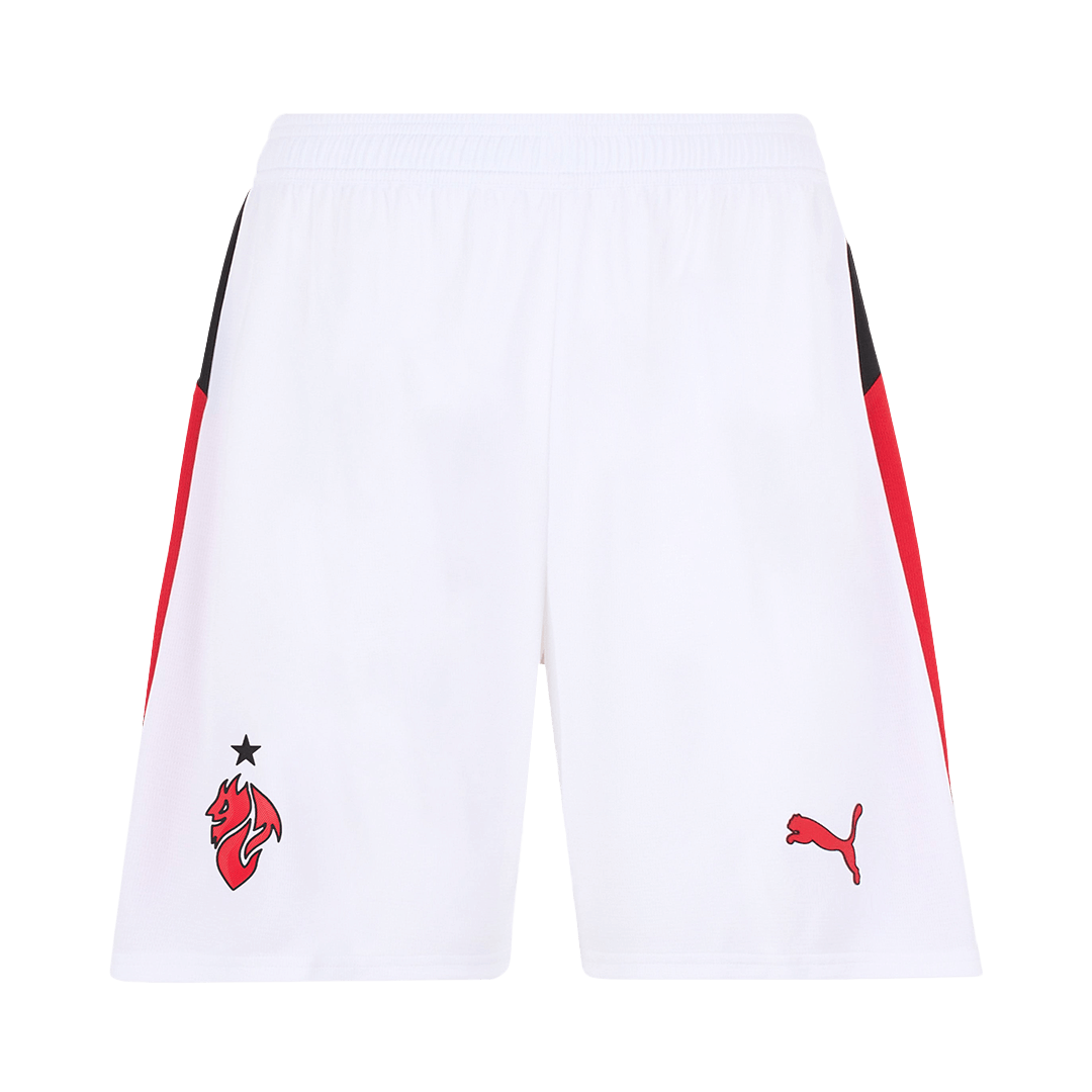 Short de football extérieur AC Milan 2025/26 pour homme