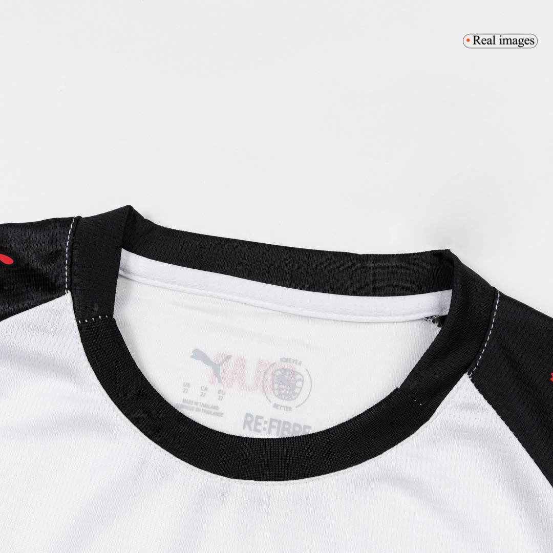 Maillot de foot extérieur enfant AC Milan 2025/26 kit complet
