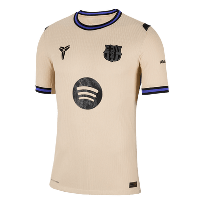 Maillot de foot GAVI #6 Barcelone UCL 2025/26 pour homme - Version joueur - Extérieur - Coupe ajustée
