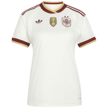 Women's Spain World Cup 2026 Away Soccer Jersey