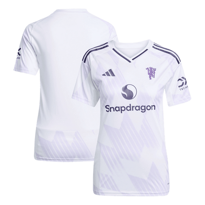 Maillot de foot extérieur Manchester United Femme 2025/26