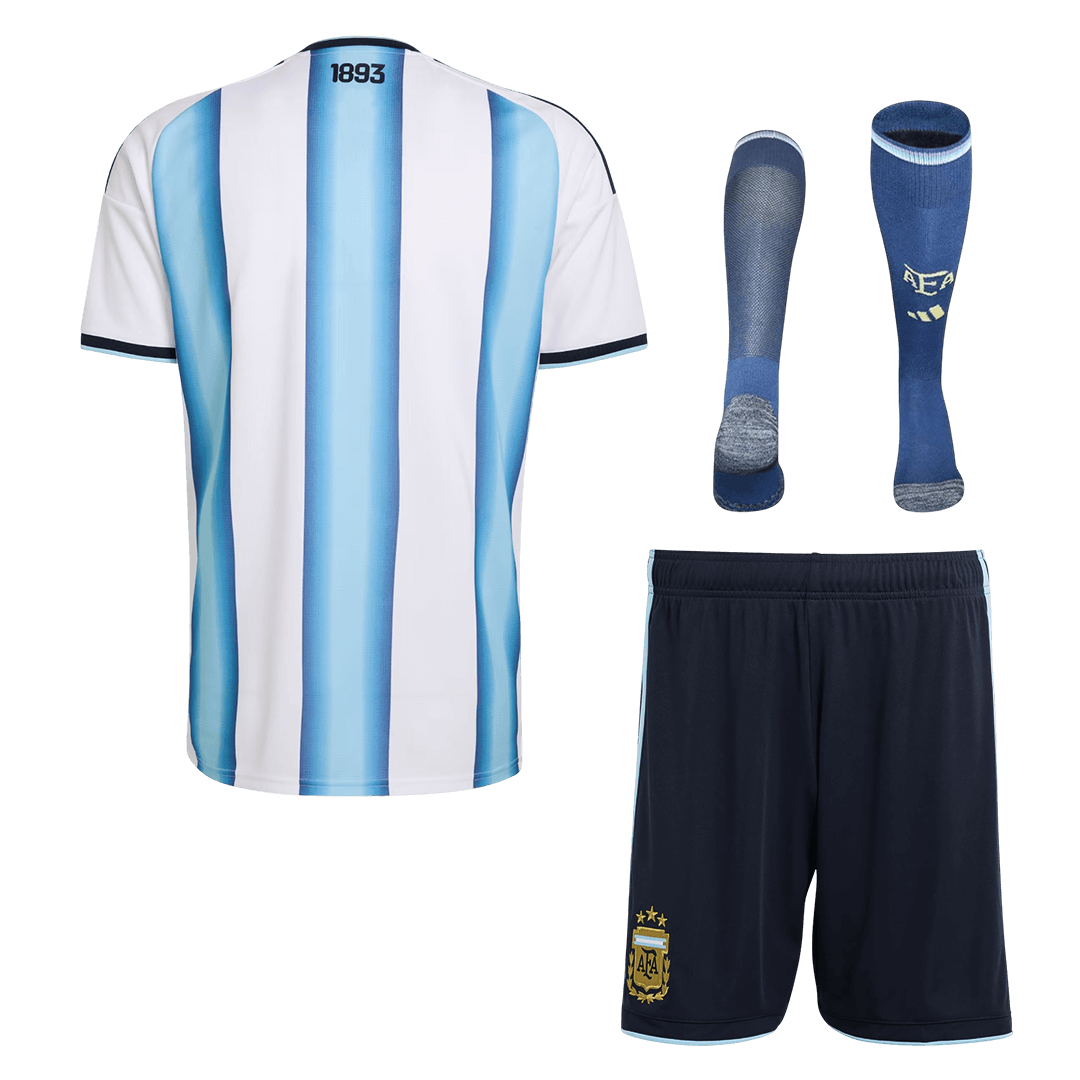 Maillot Domicile Homme Équipe d'Argentine Coupe du Monde 2026 Kit Complet [PREMIUM]
