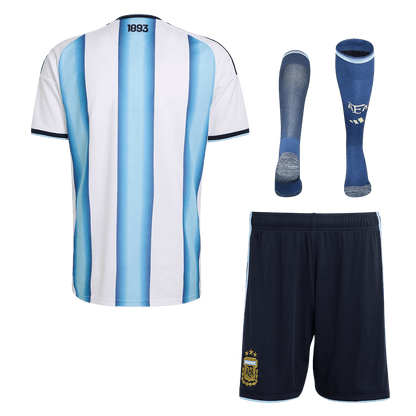Maillot Domicile Homme Équipe d'Argentine Coupe du Monde 2026 Kit Complet [PREMIUM]
