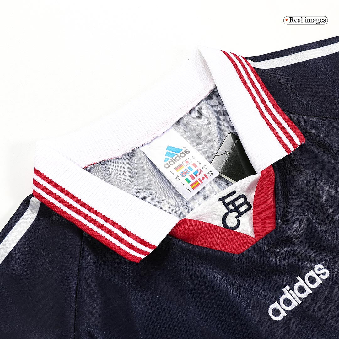 Maillot de football domicile rétro du Bayern Munich 1997/99 pour homme