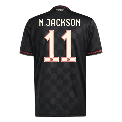 Maillot de foot N.JACKSON #11 Homme Bayern Munich Troisième Extérieur 2025/26
