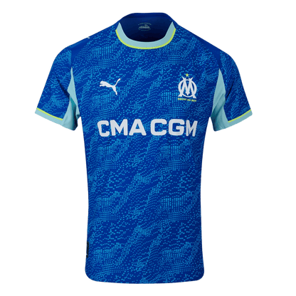 Maillot de Foot Extérieur Troisième Version Joueur Homme OM 2025/26 - Coupe Slim