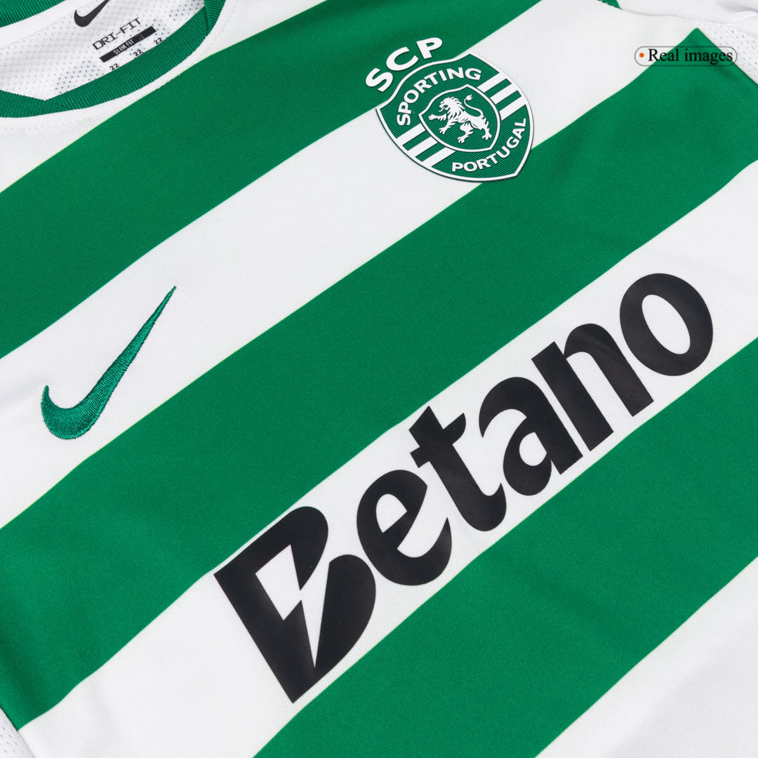 Ensemble maillot de football domicile Sporting CP 2025/26 pour enfant