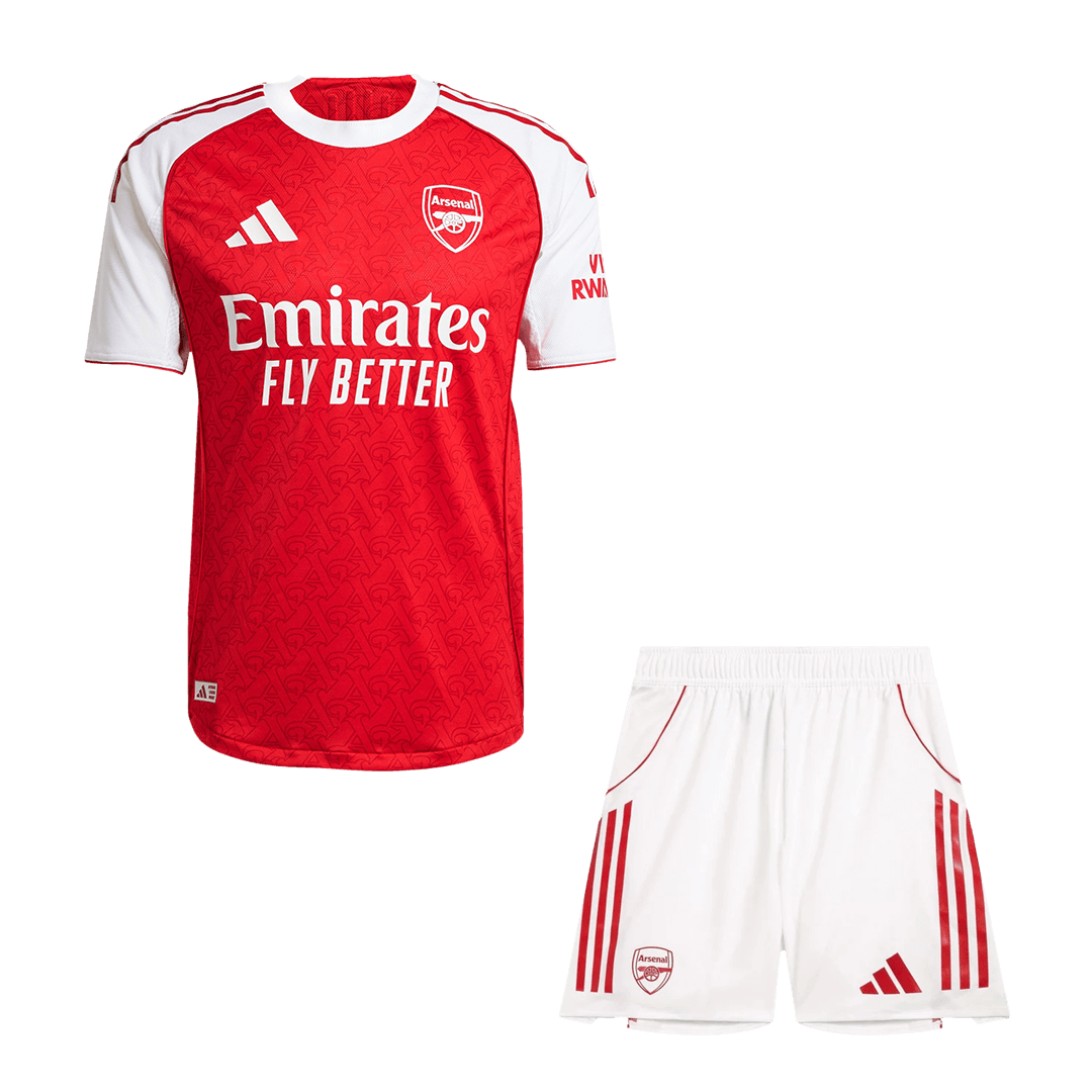 Maillot Domicile de Football Homme Arsenal 2025/26 Version Joueur - Coupe Ajustée