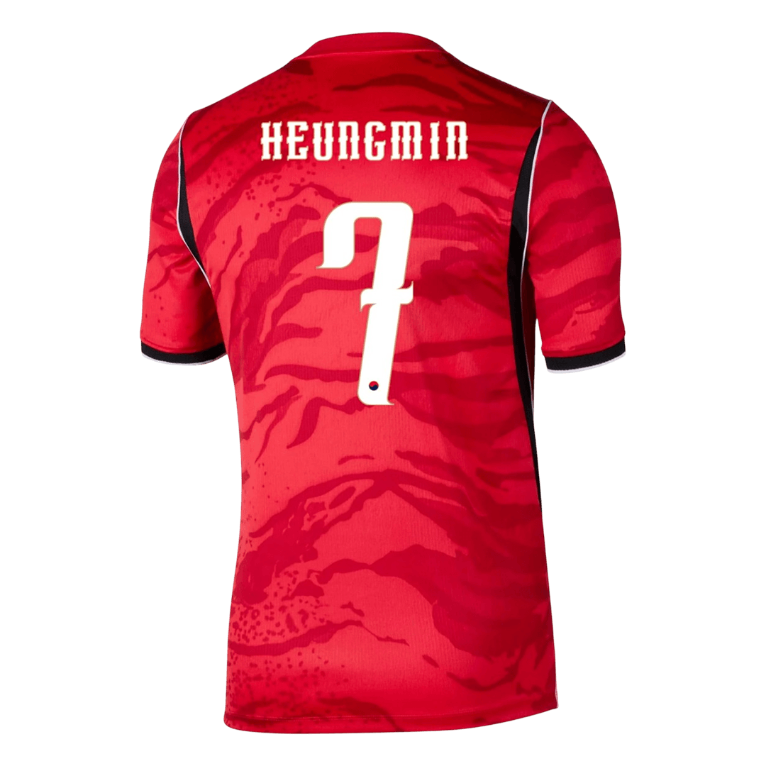 Maillot de Foot Domicile Homme Corée du Sud Coupe du Monde 2026 HEUNGMIN #7