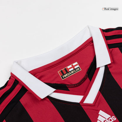 Maillot de Foot Rétro Domicile Homme AC Milan 2009/10