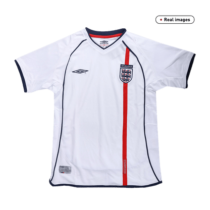 Maillot de Foot Rétro Domicile Homme Angleterre 2002
