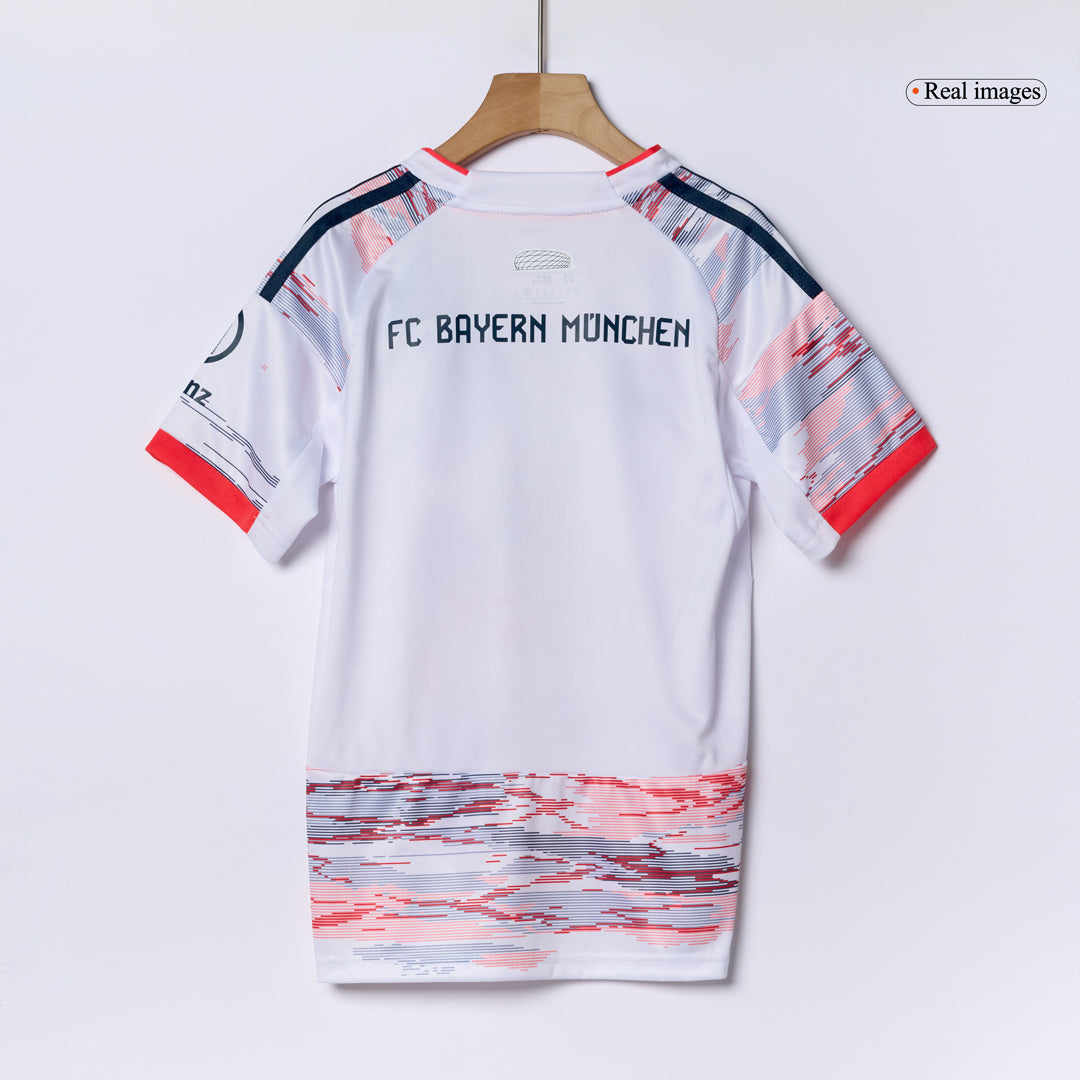 Ensemble complet maillot de foot extérieur enfant Bayern Munich 2025/26