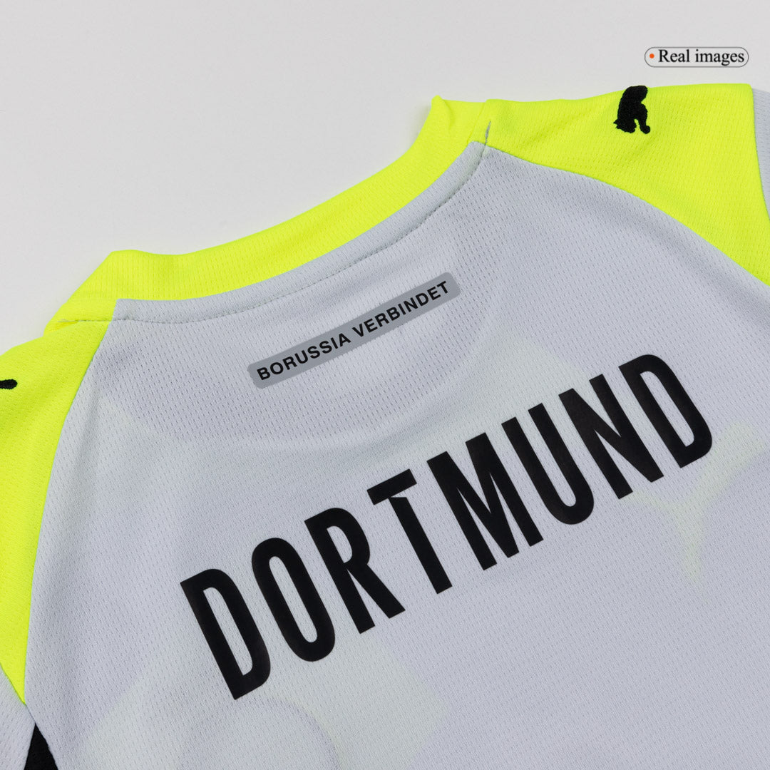 Ensemble Maillot Extérieur Borussia Dortmund 2025/26 pour Enfant