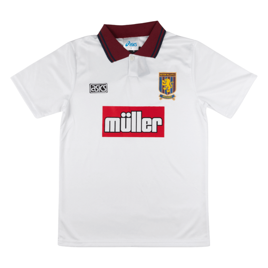 Maillot de foot rétro homme Aston Villa 1994/95, troisième maillot extérieur