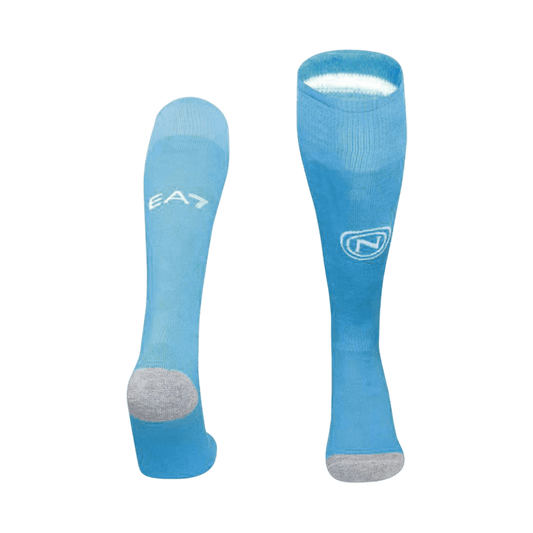 Men's Napoli 2025/26 Home Soccer Socks