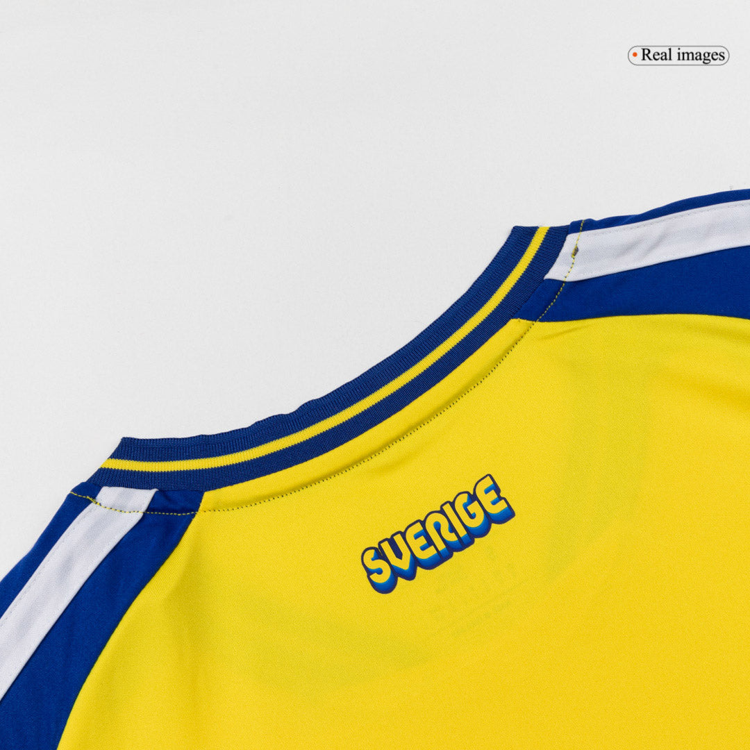 Maillot de foot domicile Suède Coupe du Monde 2026 pour homme