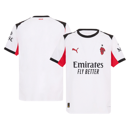 Maillot de foot AC Milan Homme Version Joueur Extérieur 2025/26 - Coupe Ajustée