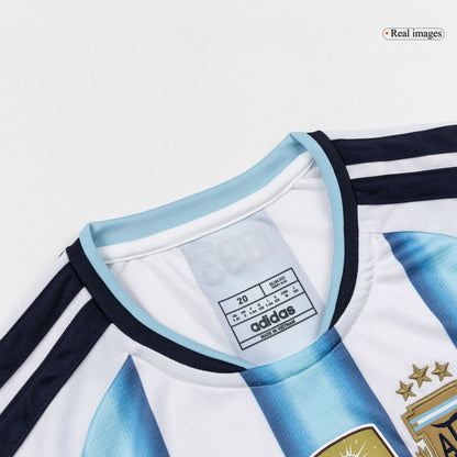 Maillot de foot domicile Argentine Coupe du Monde 2026 pour enfant [PREMIUM]