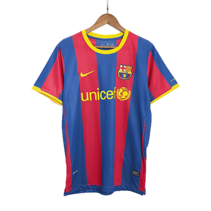 Maillot de football domicile homme rétro Barcelone 2010/11 MESSI #10