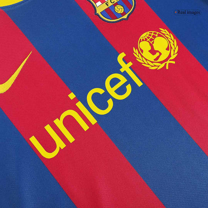 Maillot de foot domicile Homme Barcelone 2010/11 Rétro PUYOL #5