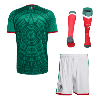 Ensemble complet maillot de foot domicile Mexique Coupe du Monde 2026 homme [PREMIUM]