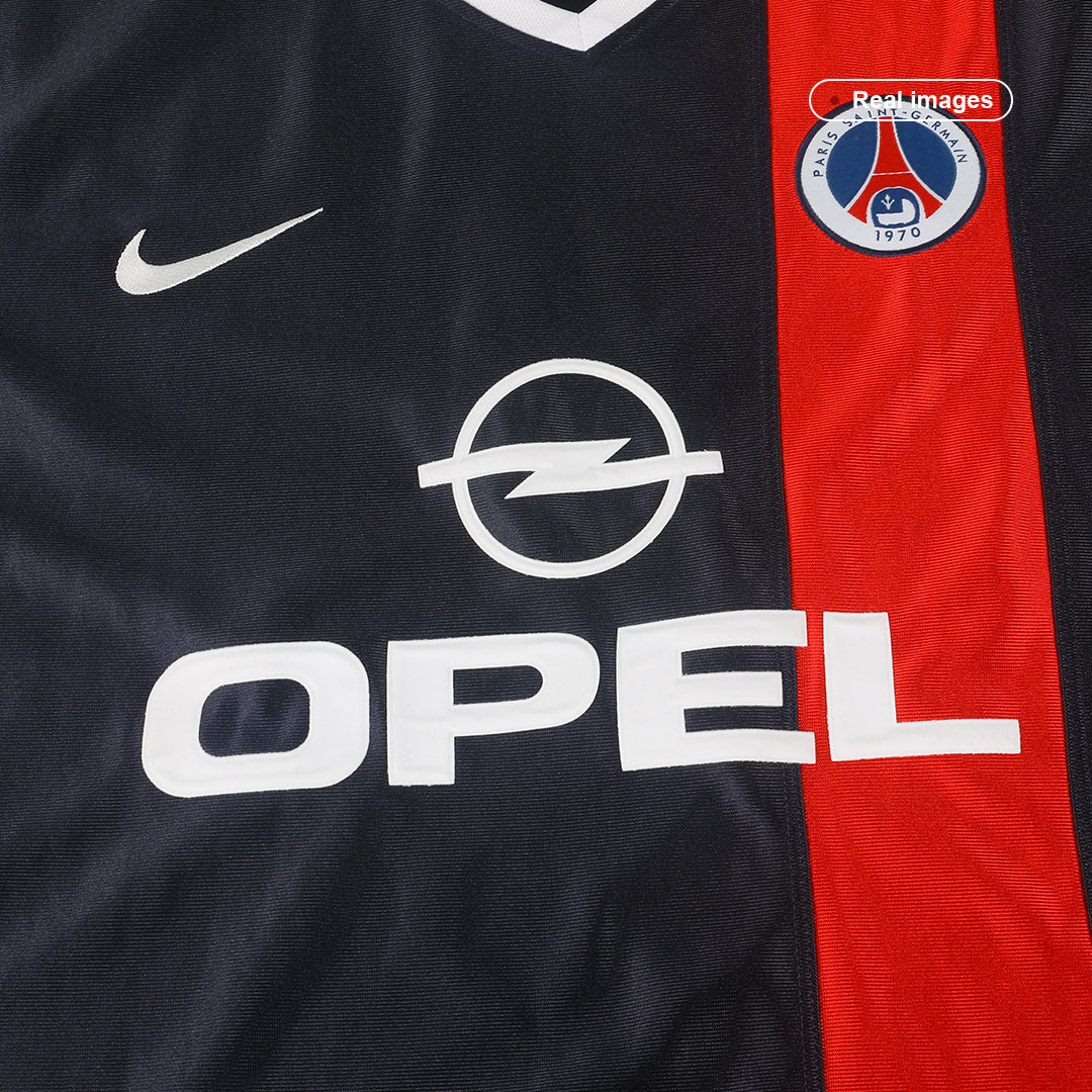 Maillot de Foot Domicile Rétro PSG 2001/02 pour Homme
