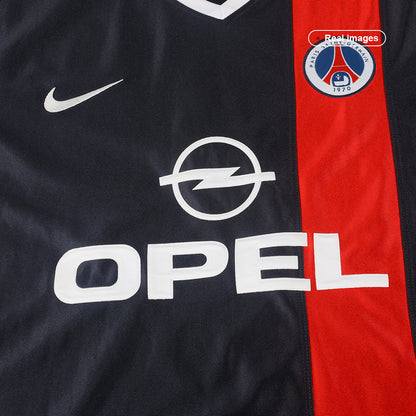 Maillot de Foot Domicile Rétro PSG 2001/02 pour Homme